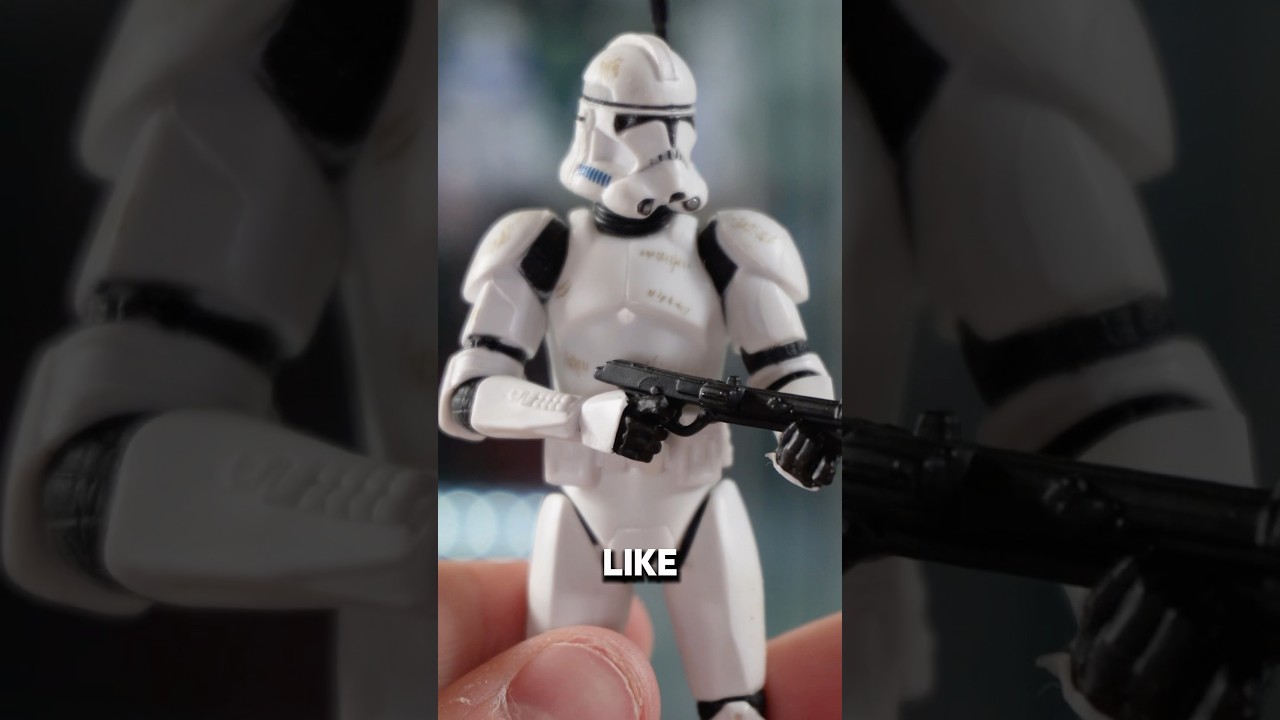 This ROTS Clone Trooper Is PEAK! #starwars #hasbro #rots #clone #toys #unboxing #review #clonewars