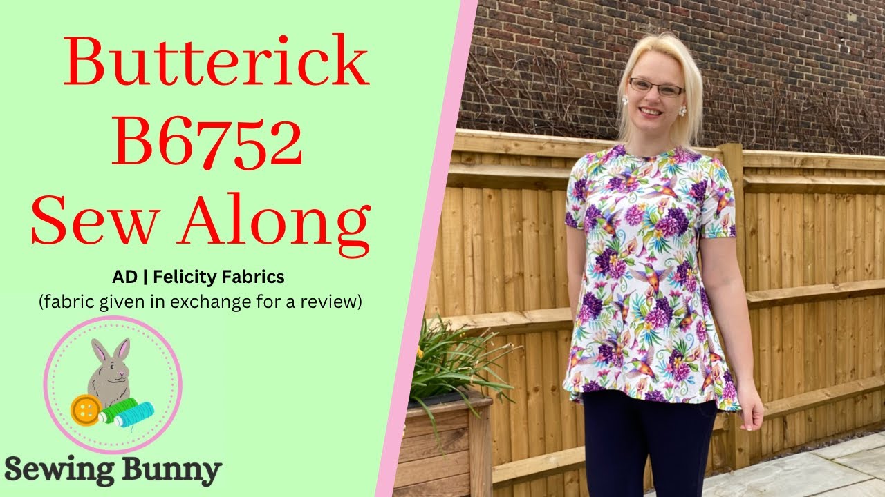 Butterick B6752 Sew Along