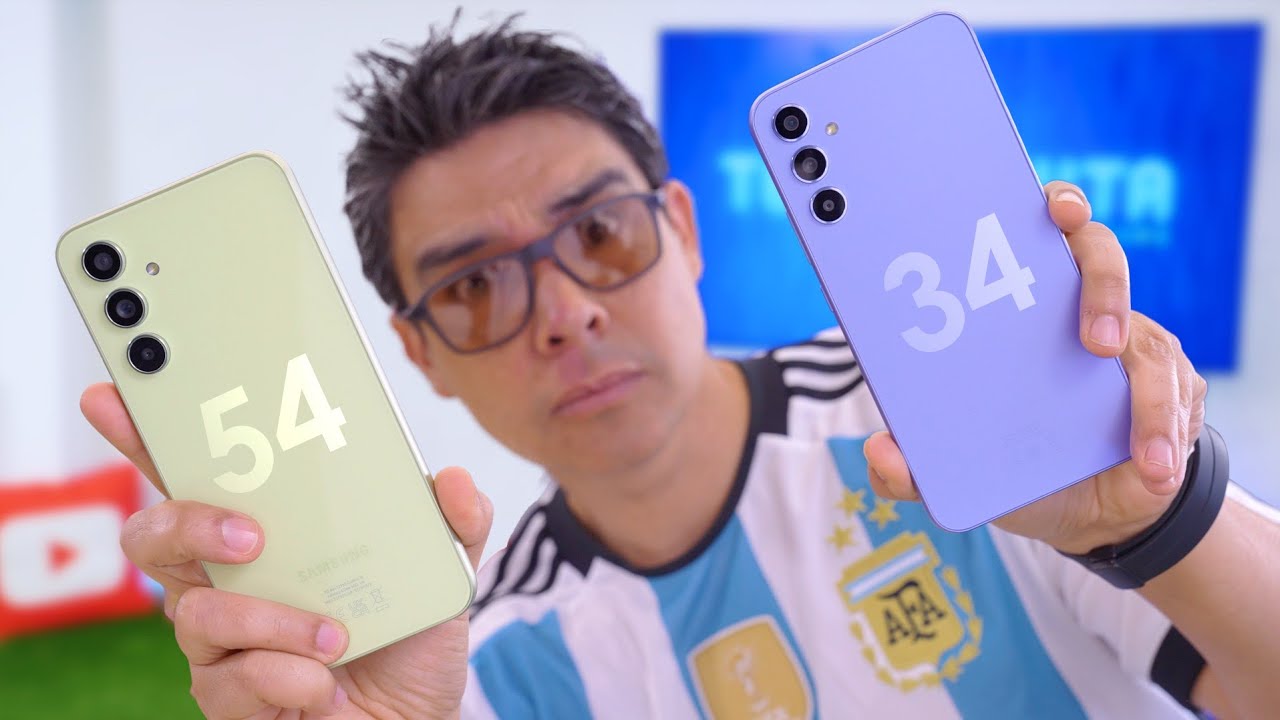 LOS CAMPEONES DE SAMSUNG!!!? Galaxy a34 y a54