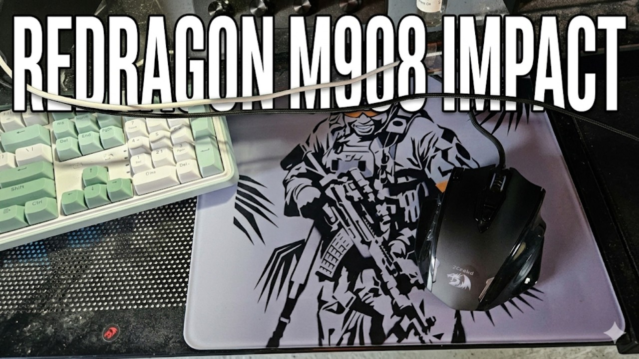 Another MMO Mouse I Spent 500+ Hours On Already - My Thoughts. Redragon Impact M908. Full Review.