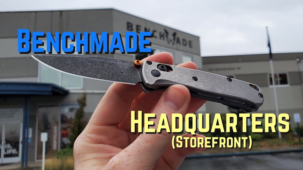 Benchmade Headquarters Storefront & Unboxing A Knife!!! #benchmade #unboxing #knives #oregon