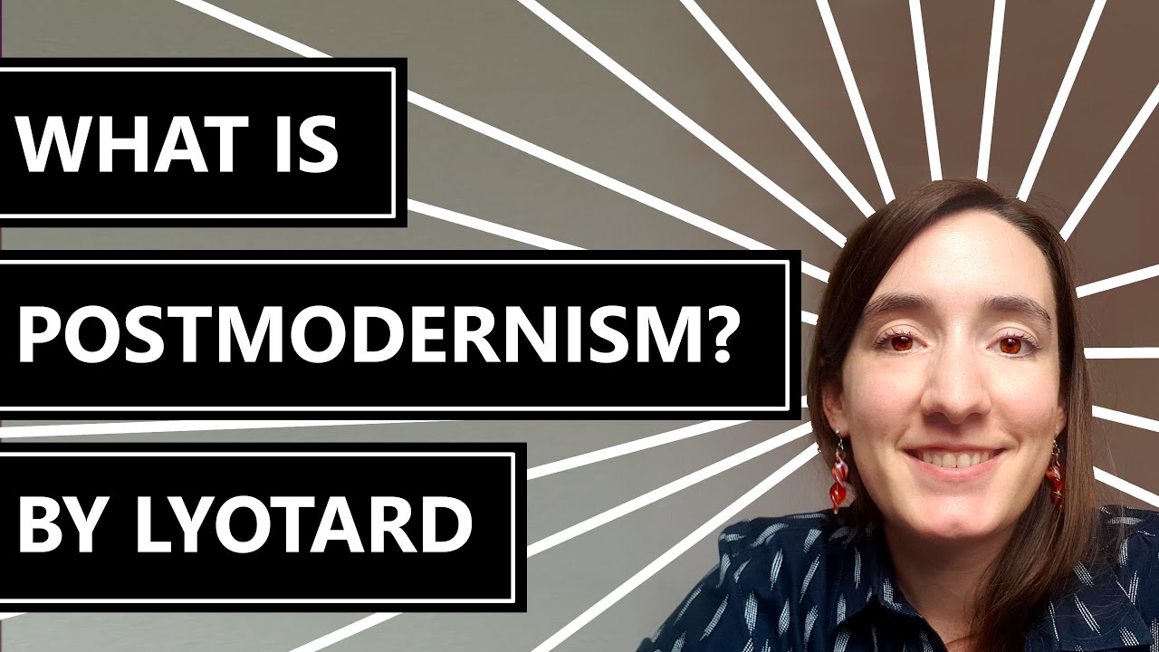 The definition of postmodernism by Lyotard // What is postmodernism, what is post-modernism