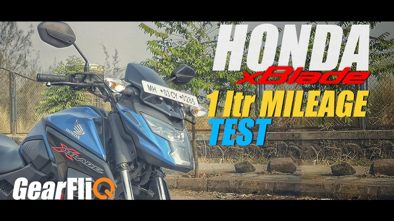 Honda xBlade - 1Ltr Mileage Test | In Hindi | GearFliQ