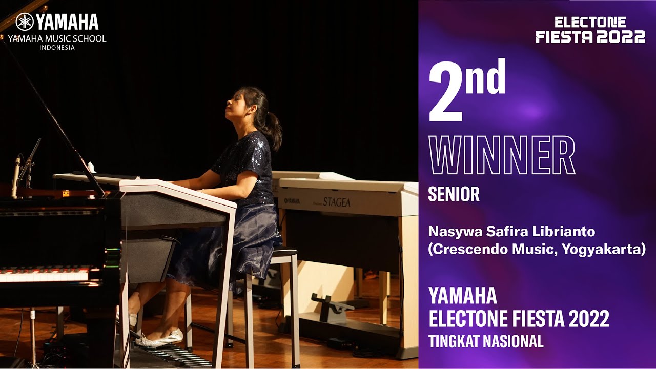 Yamaha Electone Fiesta 2022 , 2nd Winner Senior - Nasywa Safira Librianto