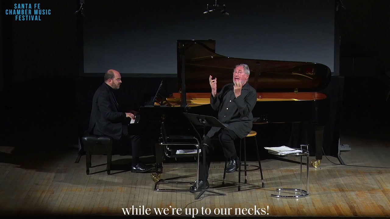 Bankenlied by Hanns Eisler/J. B. Clément performed by HK Gruber and Kirill Gerstein