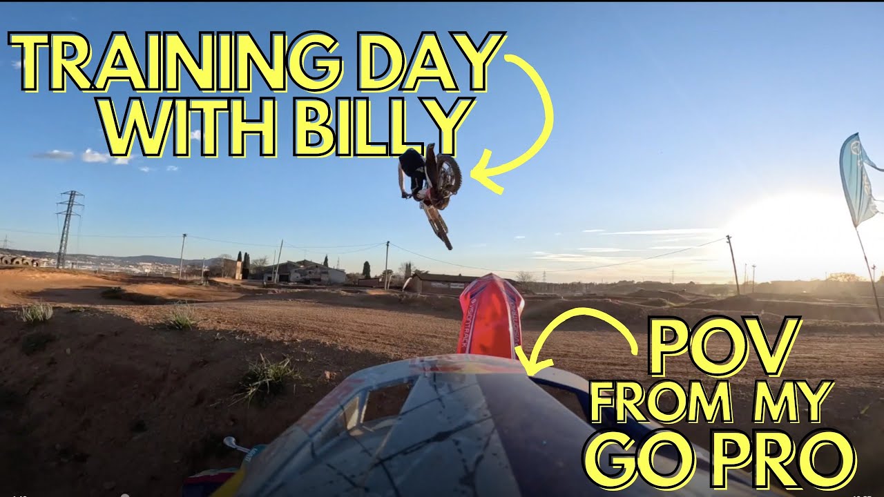 JONNY WALKER - GOPRO ENDURO TRAINING / CRASHING WITH BILLY BOLT