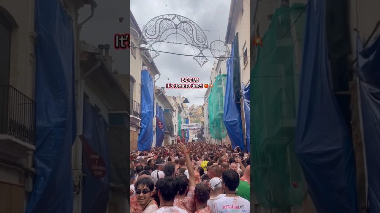 La Tomatina Festival 🇪🇸 Spain&rsquo;s Wildest Tradition in Bu&ntilde;ol