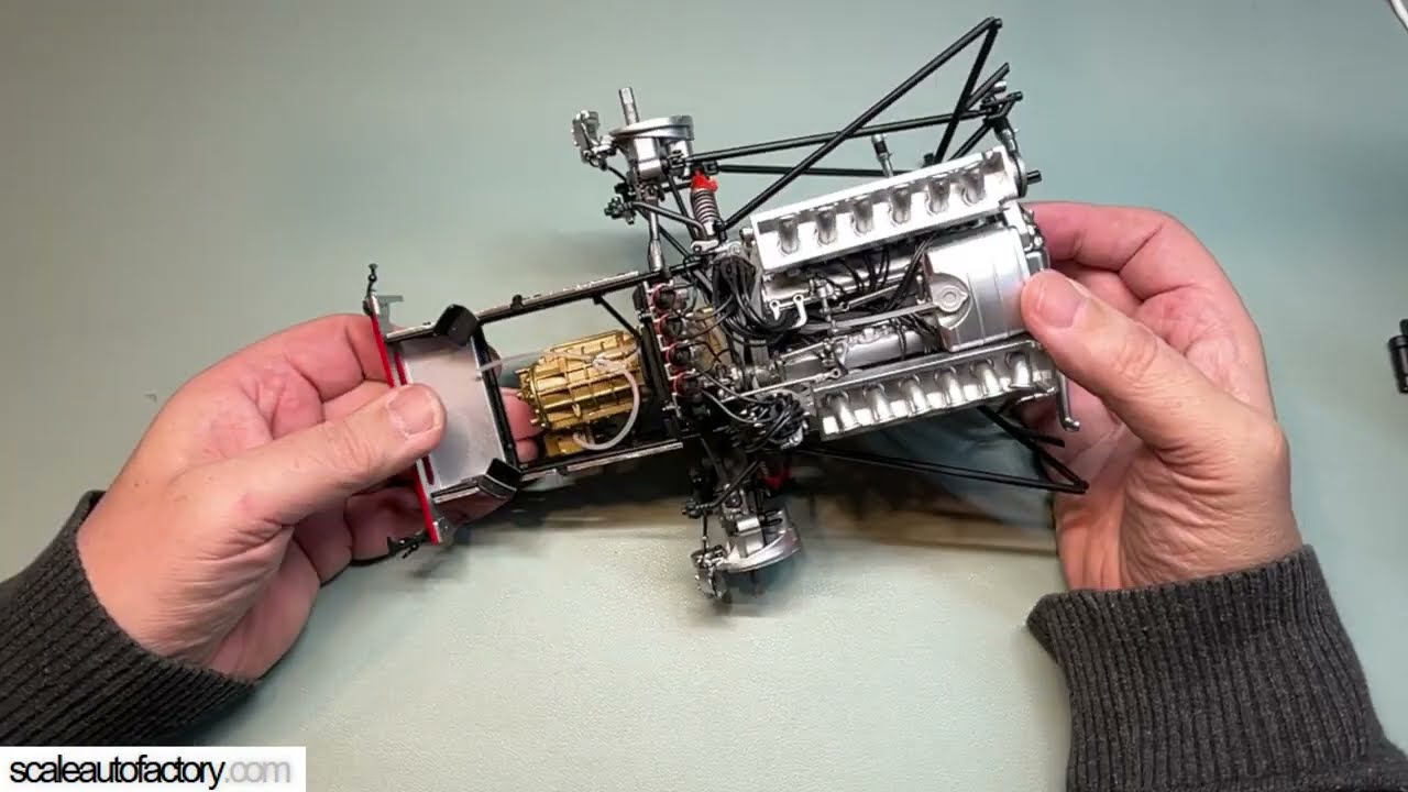 Centauria/deAgostini Ferrari 330 P4 - Auspuffmontage mit Hindernissen