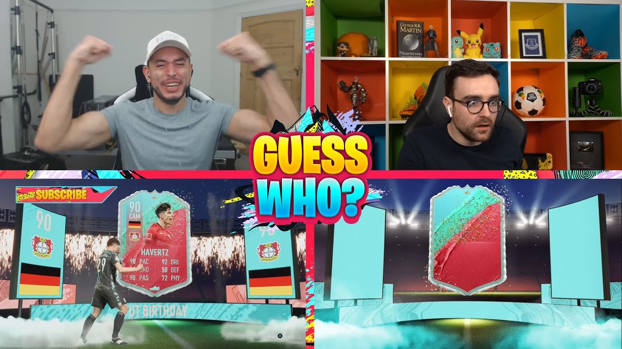 ЭТО БЕЗУМИЕ!!! ГАРАНТИРОВАННЫЙ НАБОР НА ДЕНЬ РОЖДЕНИЯ &laquo;GUESS WHO FUT&raquo;!!! Угадай, кто: Fifa против...