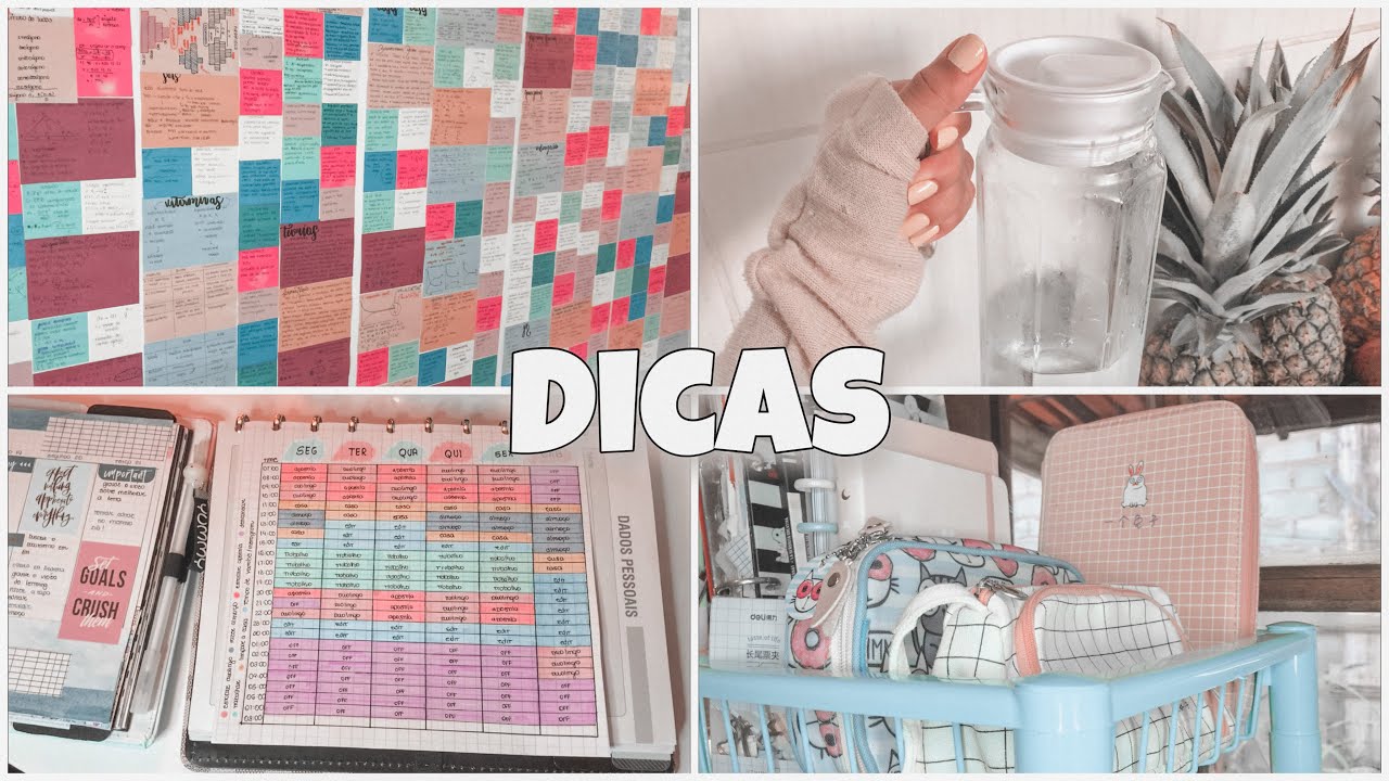 Como ser organizado nos estudos