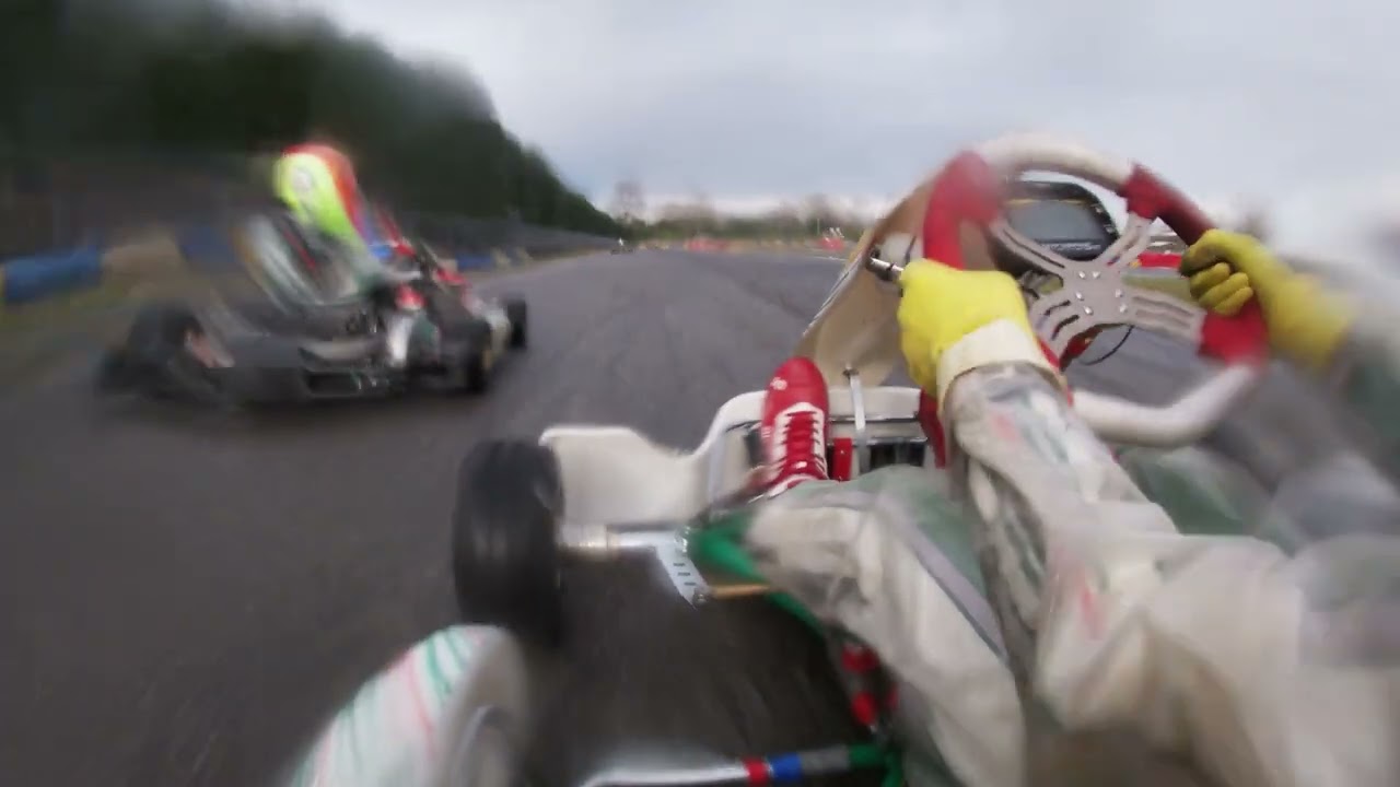 Castelletto di Branduzzo: onboard racing kart at 7 Laghi kart OKN (rain) #laps #overtakes #mistakes