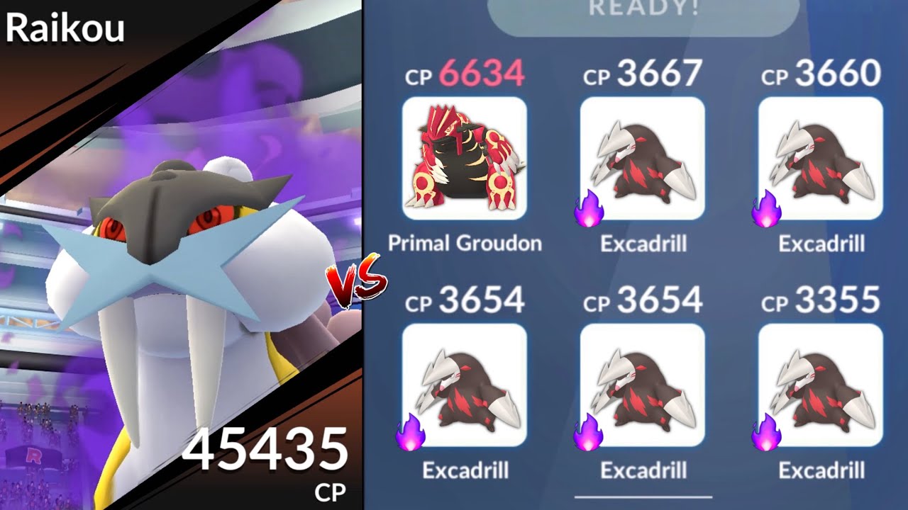 FASTEST *DUO* SHADOW RAIKOU raid with Half Time Remaining (Pokemon GO)