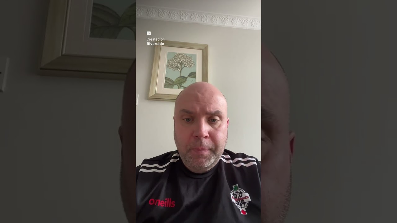 The pilot episode of my podcast! Unedited #armagh #gaa 