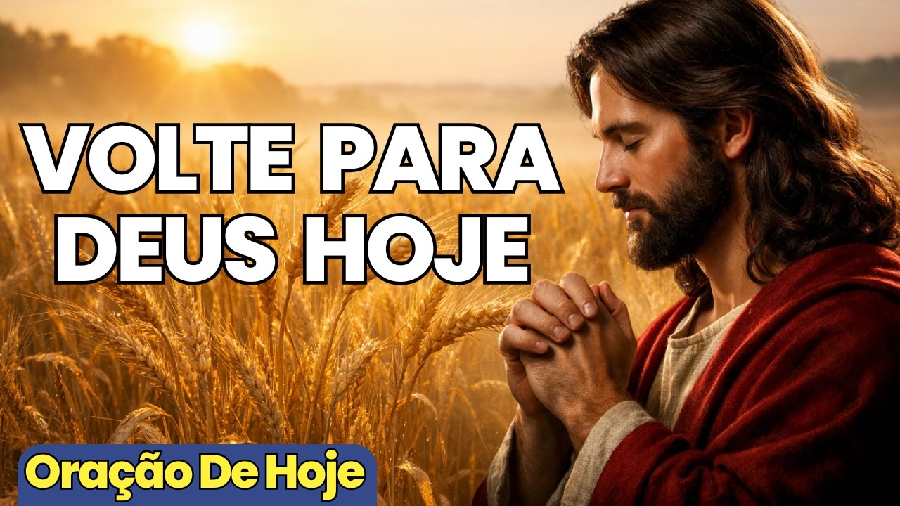 DEUS TE CHAMA PARA MAIS PERTO DELE 🙏 ORAÇÃO DA MANHÃ