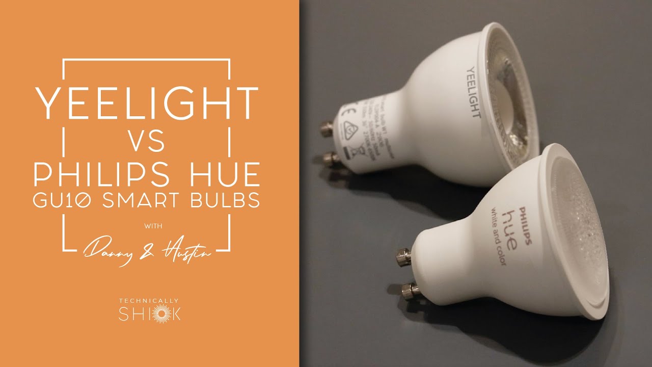 What's the difference? Yeelight vs Philips Hue GU10 Smart Bulbs | Technically Shiok
