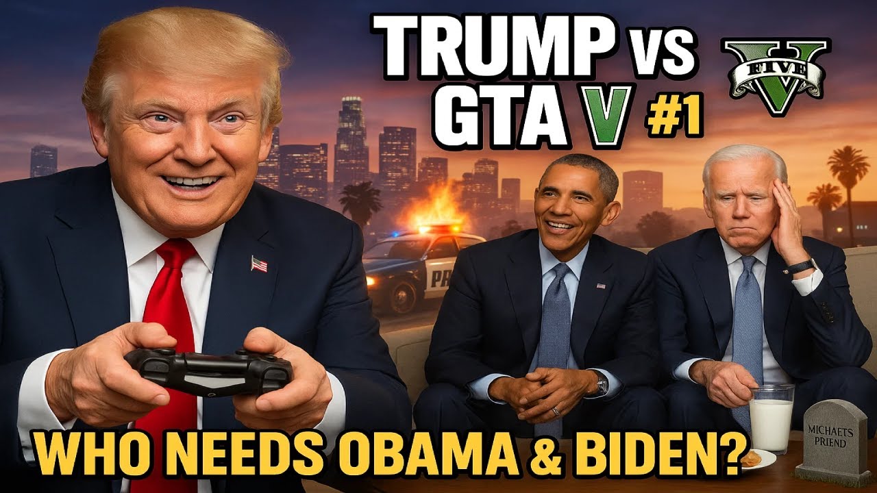 Дональд Трамп против GTA V #1 — Сможет ли он победить? 🎮