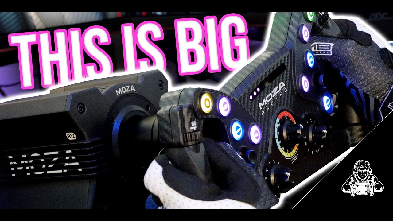 Simagic застали за дремотой? MOZA R12 + MOZA KS | Обзор и сравнение