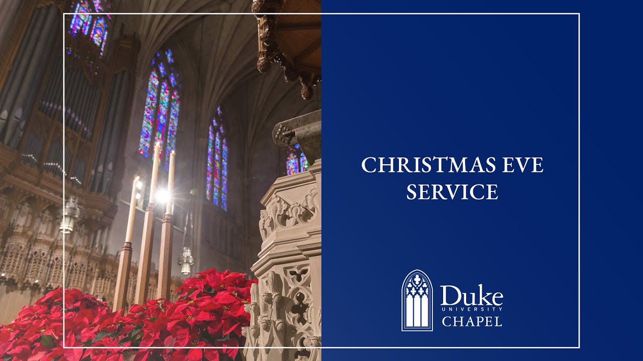 Christmas Eve 8 PM Worship Service - 12/24/24 - Dean Luke A. Powery