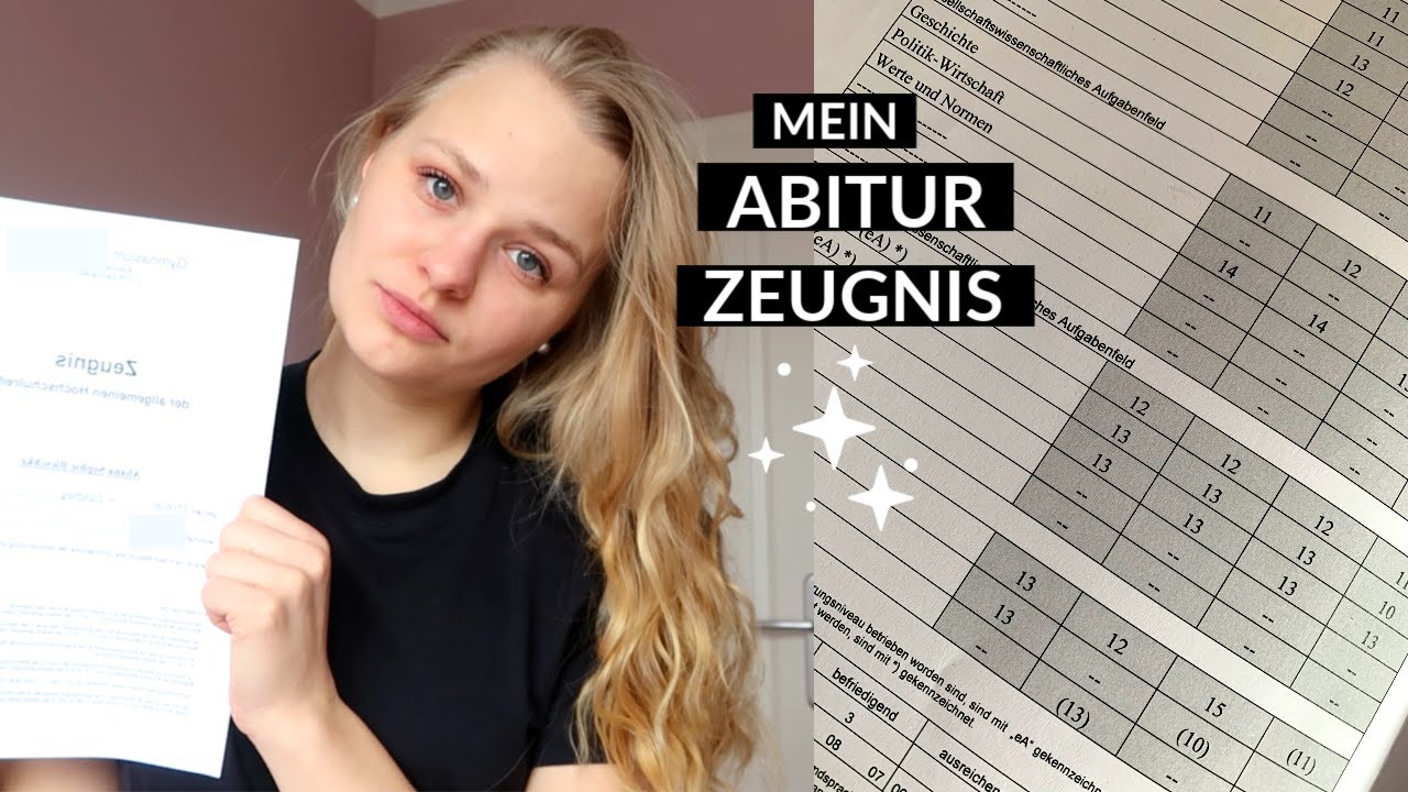Mein Abiturzeugnis & Lerntipps für 1,X Abi (gute Noten, Routine, Schule) // Miss Aliana