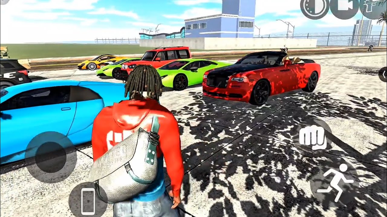 OMG 😱 ! ALL THE SUPER CARS ❤️IN INDIAN BIKE 3D GAME 