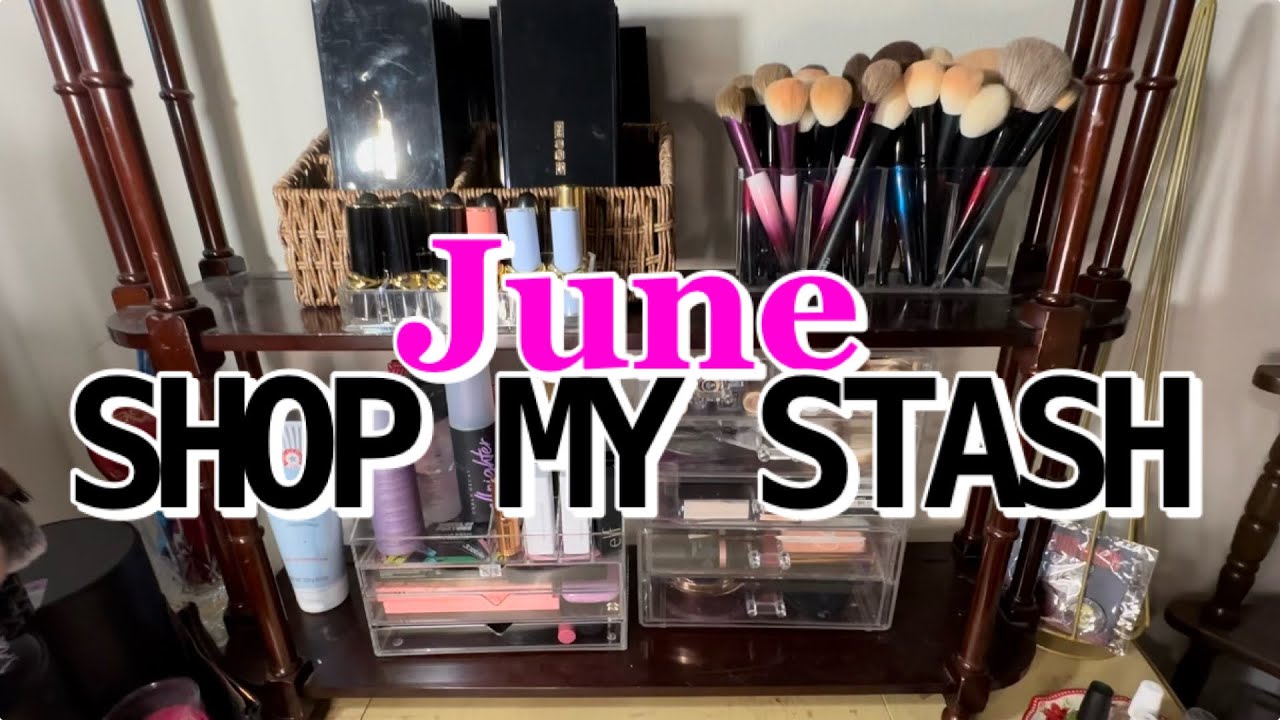 SHOP MY STASH ✨ Updating My Everyday Makeup Drawer for Summer ☀️ discovering new & old makeup ✨