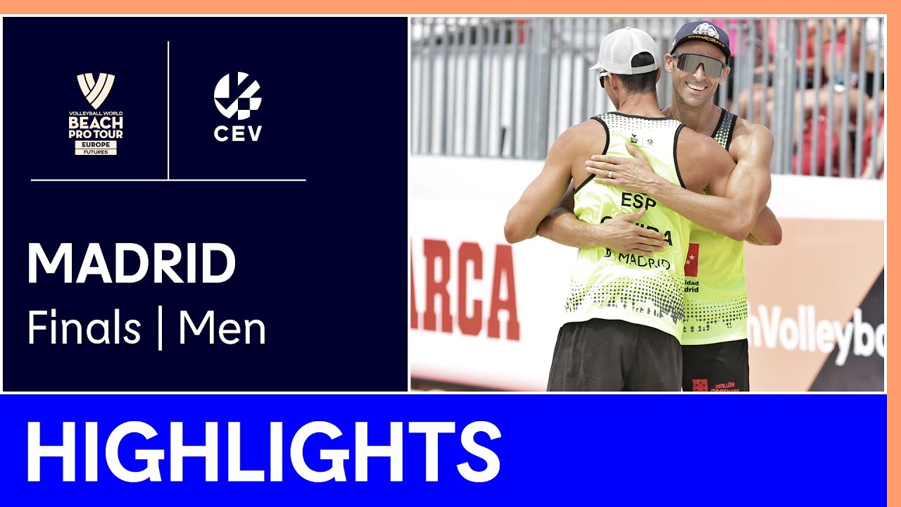 Highlights | 2022 Volleyball World Beach Pro Tour Futures | Madrid M | Finals