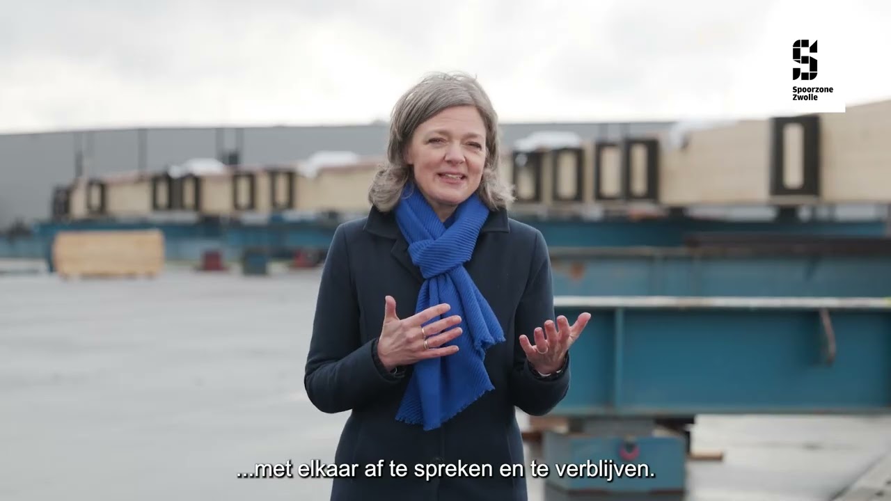 Uitnodiging: kom kijken bij het inhijsen van de Passerelle! | 📍 Ontdek Spoorzone Zwolle!