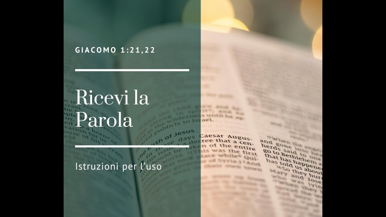 RICEVERE LA PAROLA: Istruzioni per l'Uso – Francesco Molea