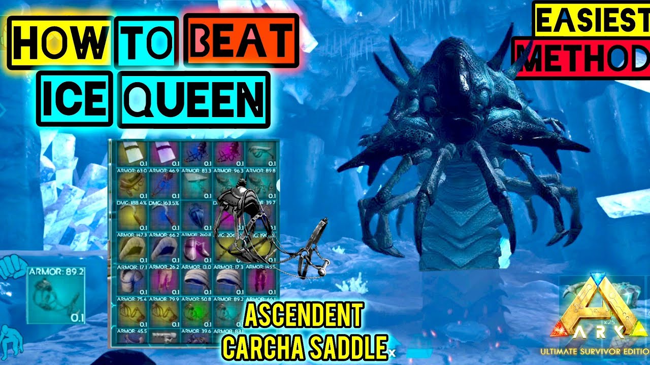 How to Beat The Ice Queen Worm and Get Insane Loot Ark Mobile | Ark: Ultimate mobile edition