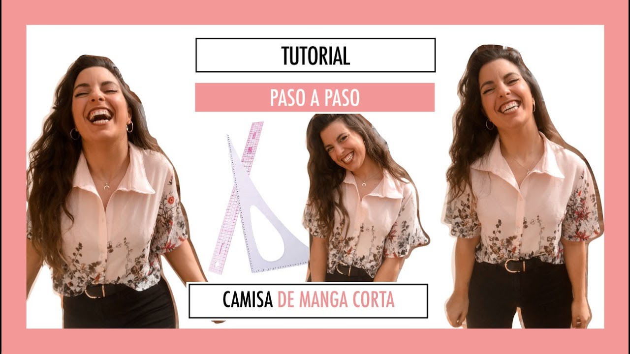COMO HACER UNA CAMISA MANGA CORTA. TUTORIAL PATRONAJE A MEDIDA + CONFECCIÓN