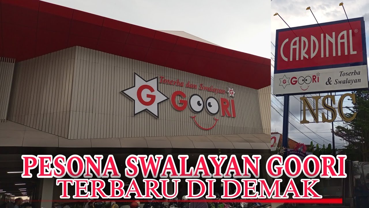 PESONA SWALAYAN GOORI TERBARU DI DEMAK | SWALAYAN YANG ADA LIFT & BIOSKOP NYA DI DEMAK KOTA