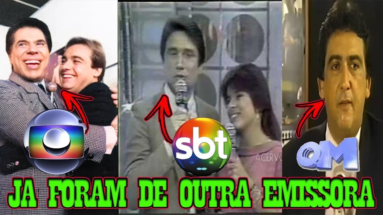 ELES JÁ FORAM APRESENTADORES DE EMISSORAS RIVAIS E NINGUEM LEMBRA !