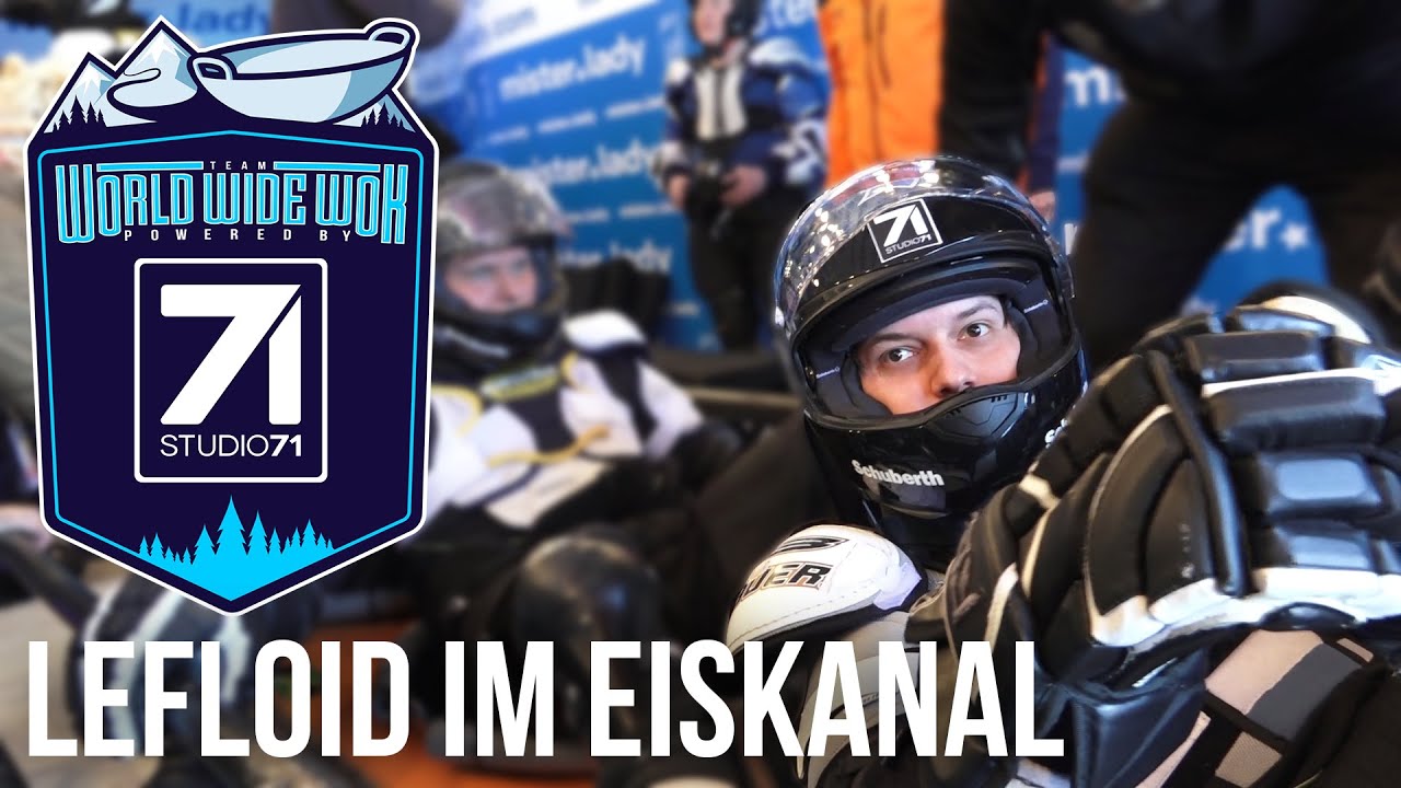 LeFloid im Eiskanal bei der WOK WM 2015 - HEUTE 20:15 UHR auf ProSieben