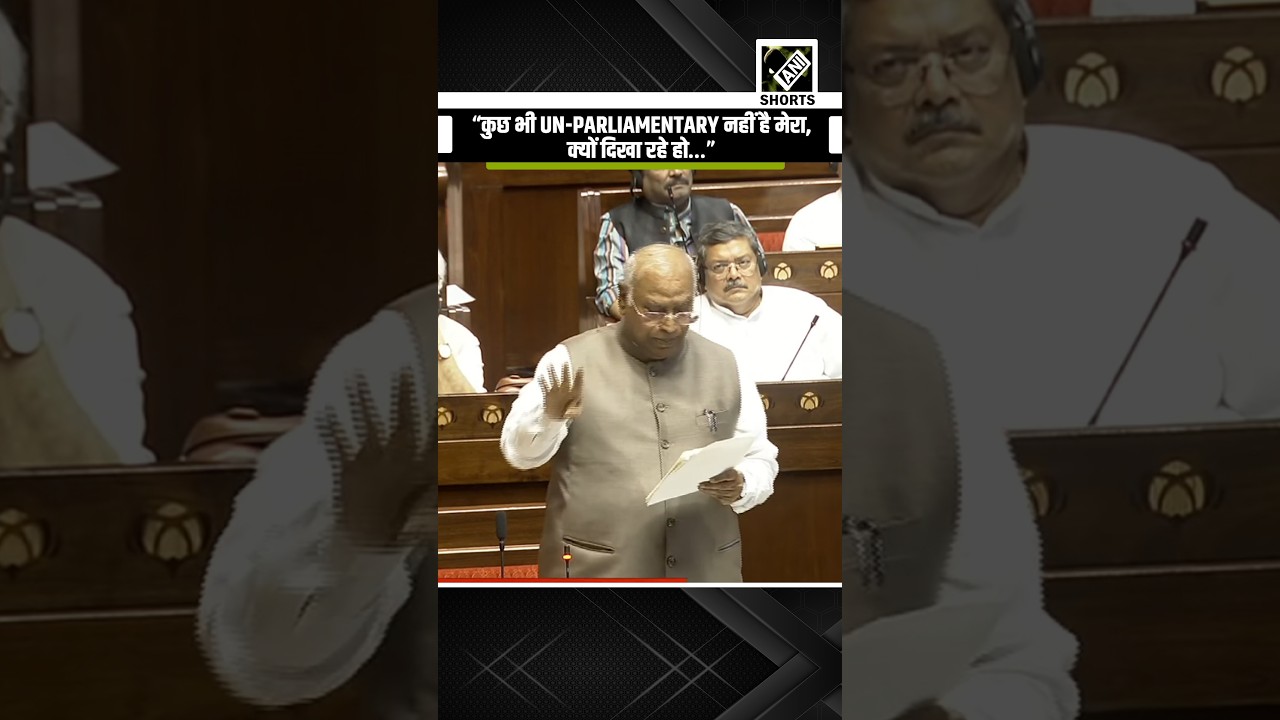 &ldquo;कुछ भी Un-Parliamentary नहीं है मेरा&hellip;&rdquo; Kharge&rsquo;s remark invokes laughter in Rajya Sabha