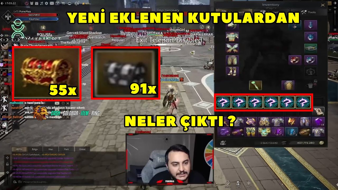 PoineMaia - (Galia) 55 Adet Royal Chest ve 91 Adet Elite Chest Kırdırıyor :D ! Rise Online