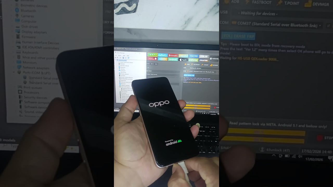 BYPASS FRP OPPO A77S CPH2473 UNLOCKTOOL
