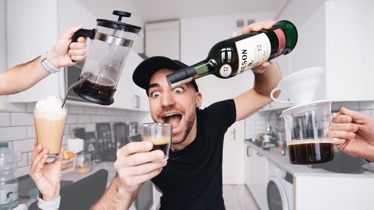A VILÁG LEGNÉPSZERŰBB kávéit készítettem el OTTHON! (ír kávé, café cubano, café au lait...)