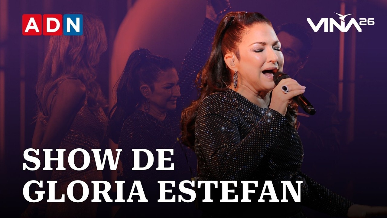 Así se vivió la presentación de Gloria Estefan en Viña 2026
