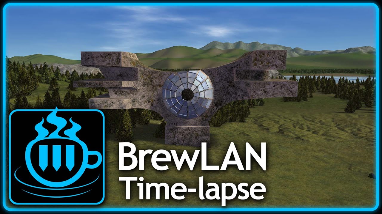 BrewLAN Time-lapse: Spomeniki Naroda (x60 speed)