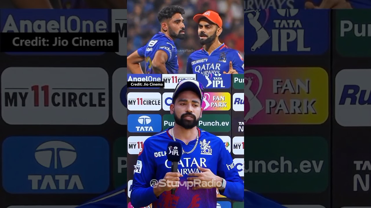 Siraj on &lsquo;impact player&rsquo; rule in IPL!