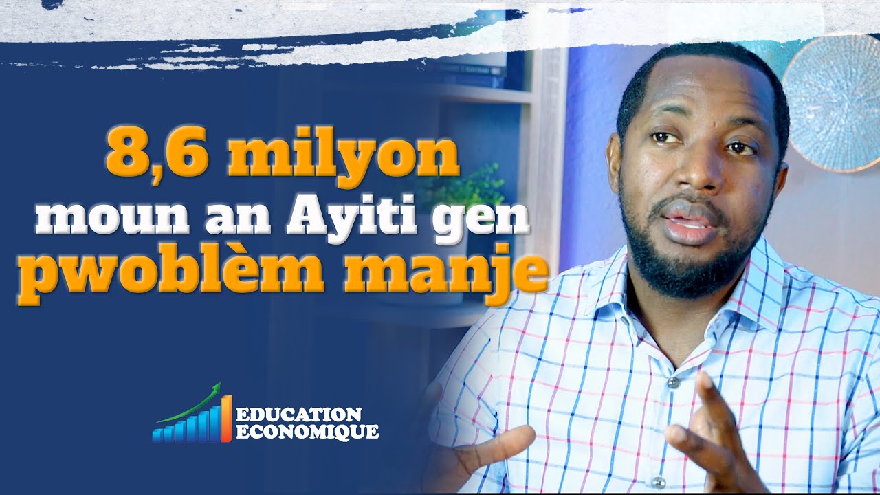 8,6 milyon moun an Ayiti gen pwoblèm manje