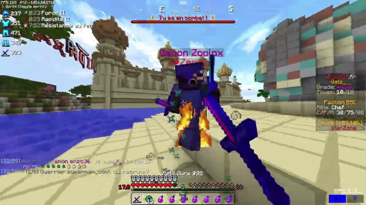 Pactify : PvP compilation (mort et back) - Concours et moment drôle nether