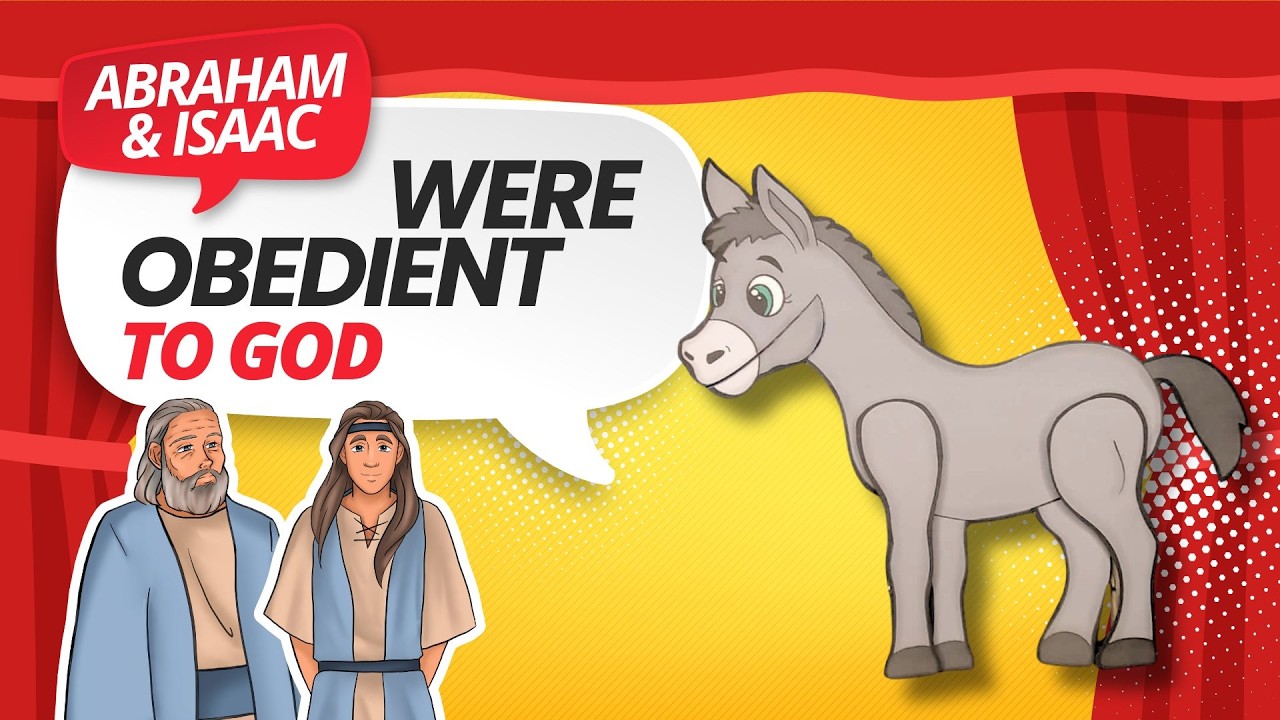 A Talking Donkey Tells the Bible Story about Abraham and Isaac l Make a Donkey Puppet