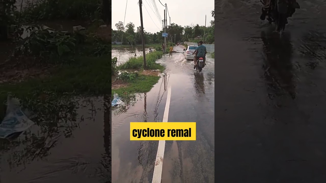 😄cyclone remal effect 🔥😄remal cyclone news#remal#india#cyclon#