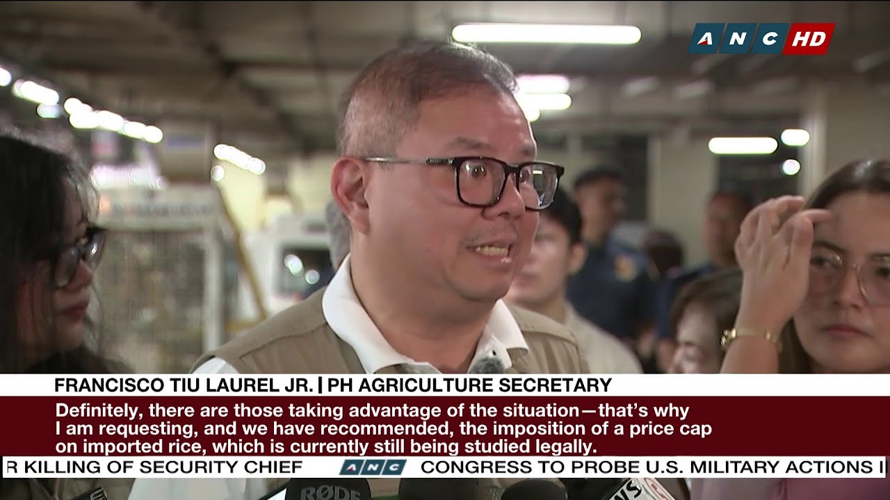 DA proposes price cap on imported rice as soaring pump prices drive up logistics costs | ANC