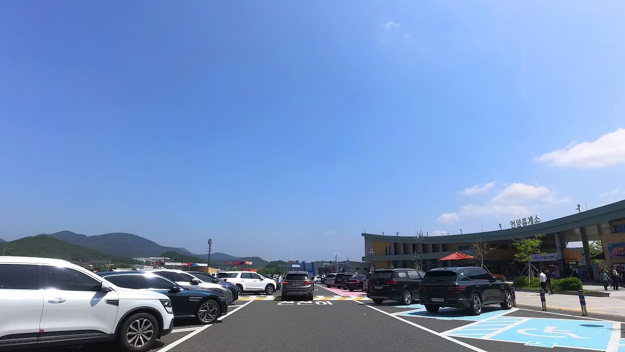 [Driving in Korea] 부산에서 경주까지 경부고속도로 상행선 주행~ (Driving Highway Korea)