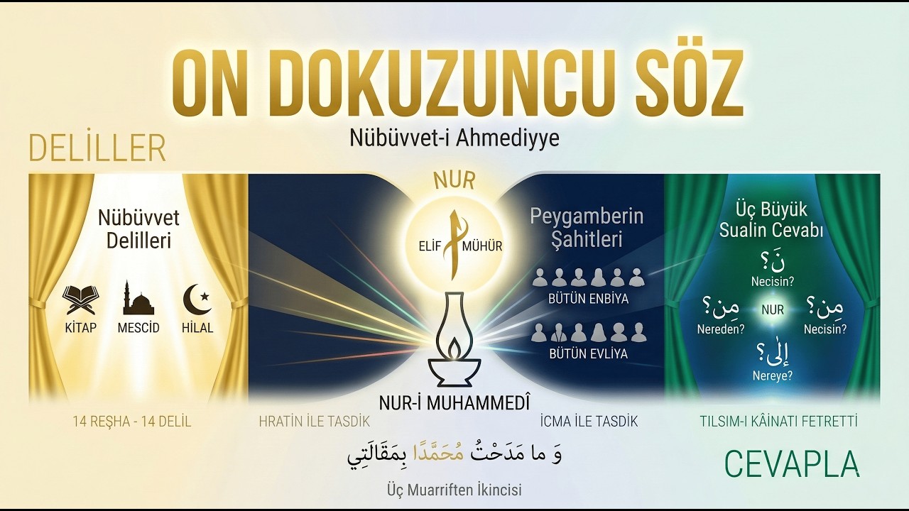 Peygamberimiz Olmasaydı Dünya Ne Olurdu On Dokuzuncu Söz'ün Çarpıcı Cevabı