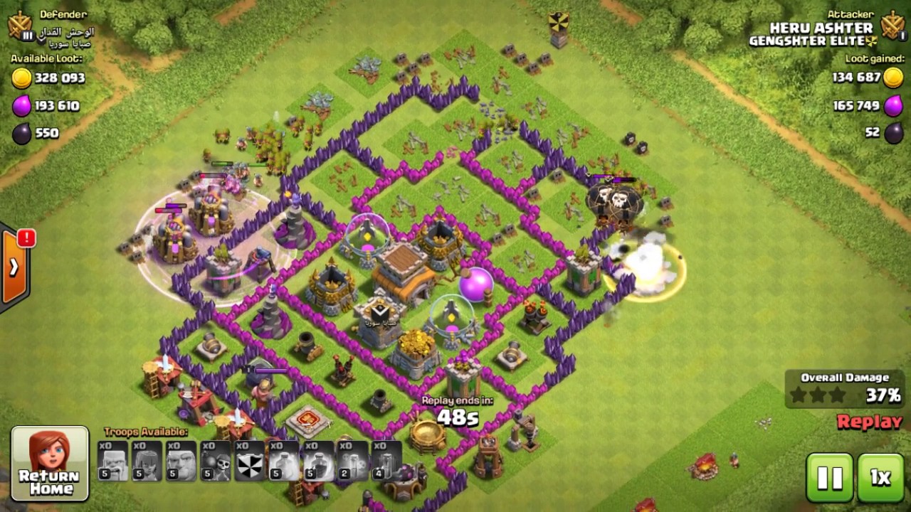 GiBarch attack Strategy 2017 | Farming Attack Strategy for th8 | Clash of Clans #3