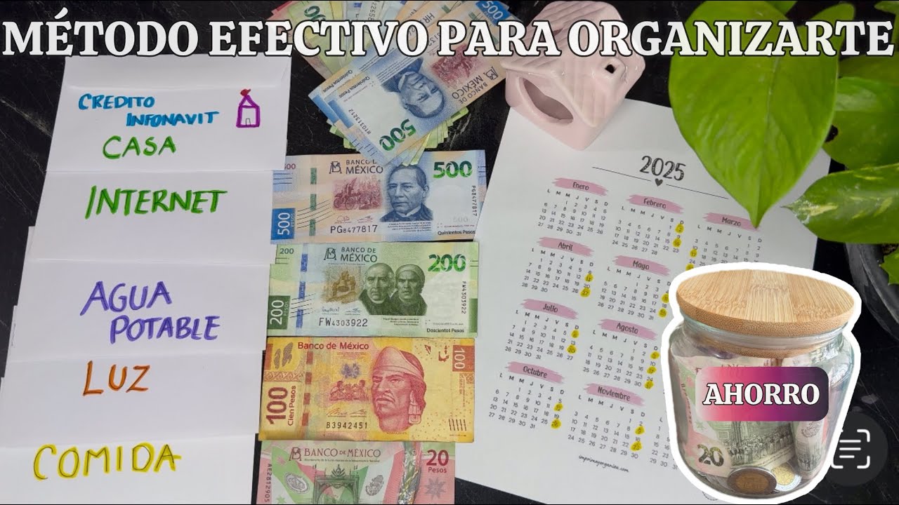 Relleno de sobres💰✅Método efectivo para organizarte || Comenzamos un ahorro 💵