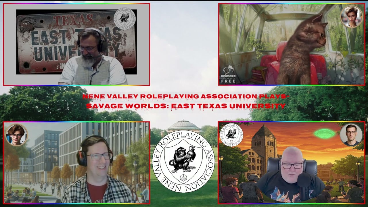 Savage Worlds - East Texas University - NVRA Session 42 - The Slenderman
